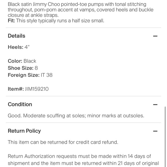 Jimmy Choo Rosa 100 Pumps - Picture 7 of 7